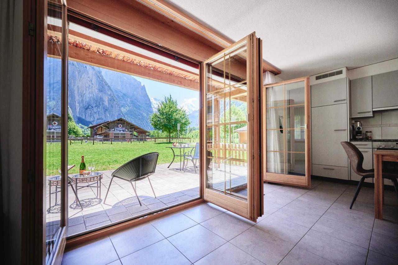 Apartment Truemmelbach, Comfortabl & Cozy, Private Terrace With Best Views لوتربرونن المظهر الخارجي الصورة